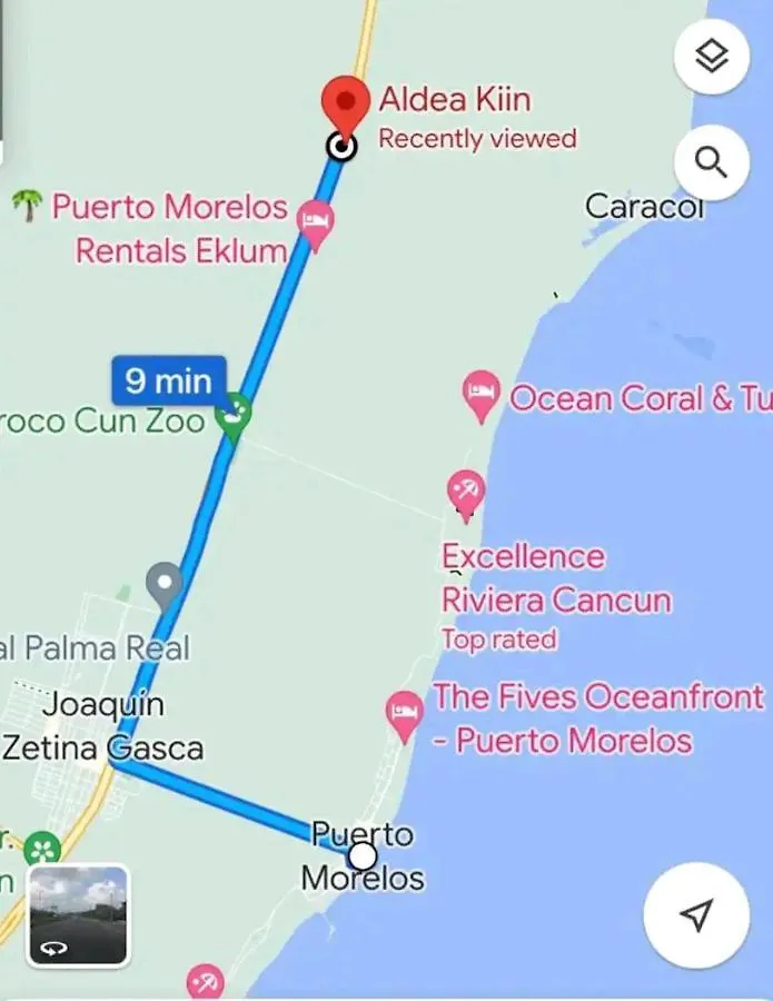 Residence 8 Min From The Beach Puerto Morelos Casa de Férias